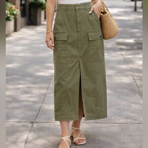 Jason Wu Cargo Midi Skirt NWT!